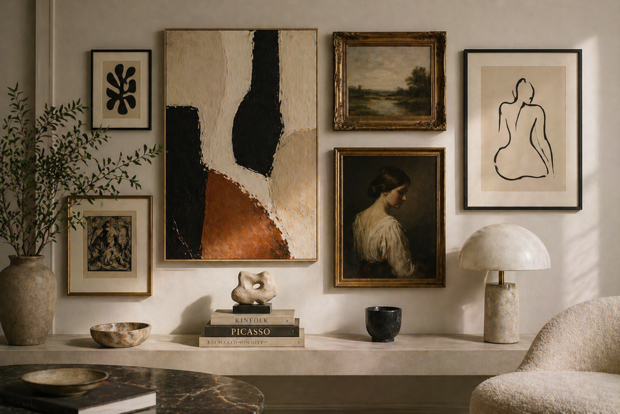 Mixing Art Styles: Creating a Unique Interior