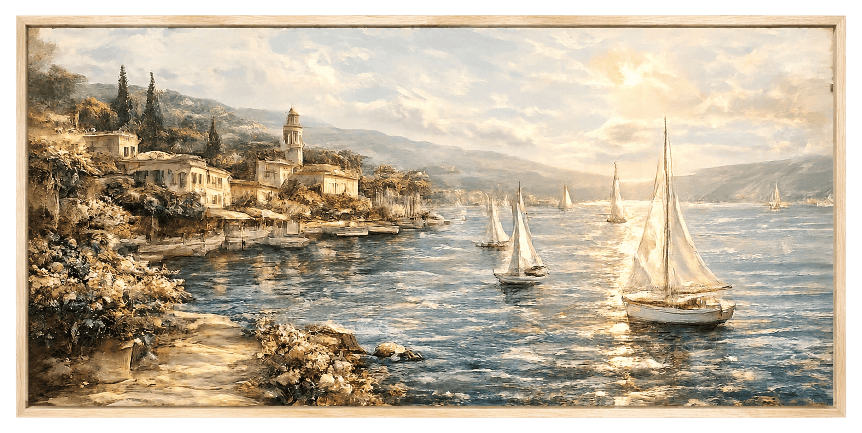 Sailboats at the Riviera