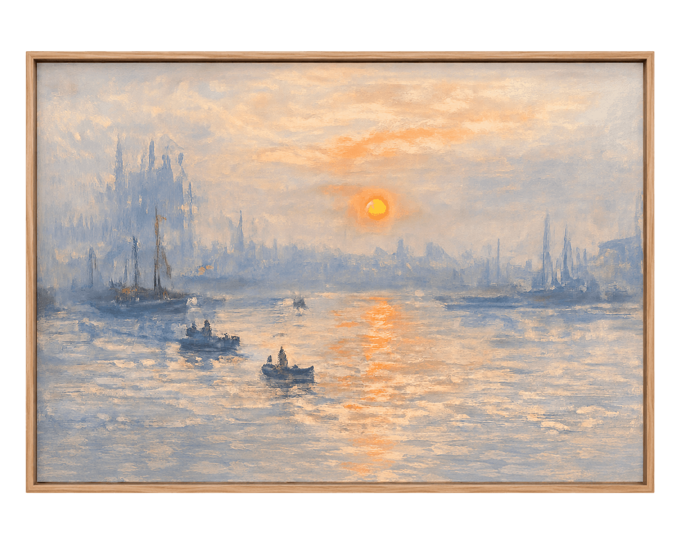 Sunrise Over the Harbor