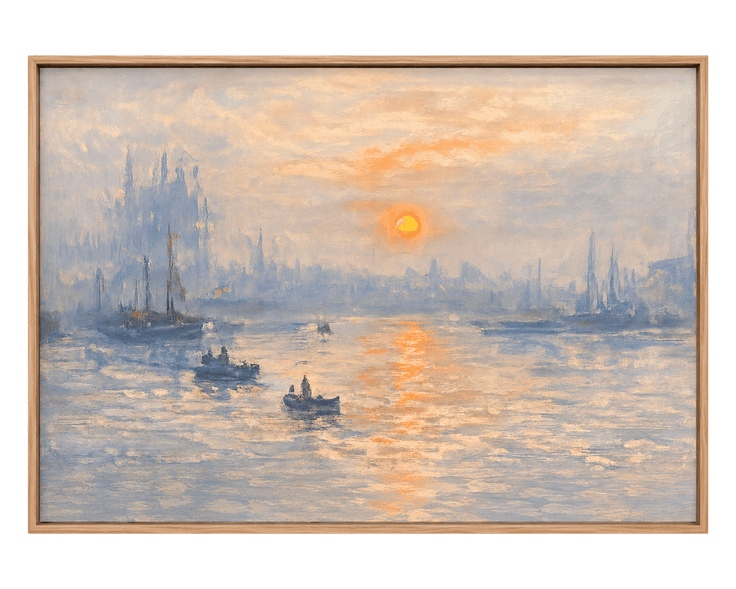 Sunrise Over the Harbor