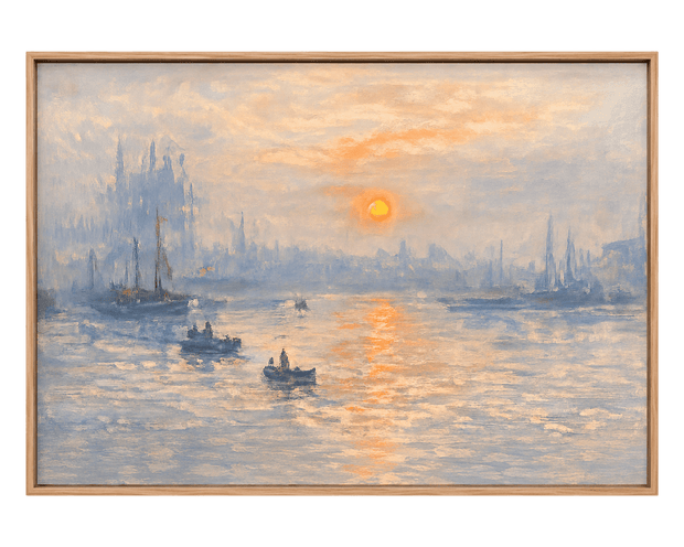 Sunrise Over the Harbor