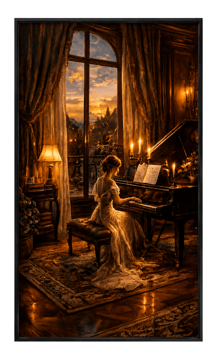 Pianist at Dusk