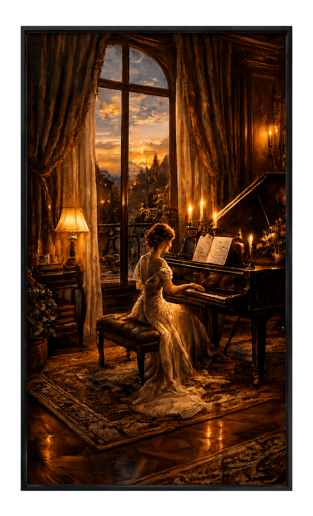 Pianist at Dusk