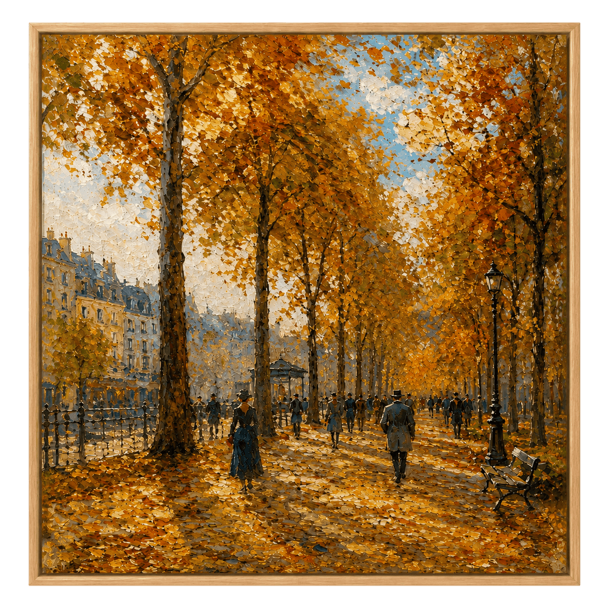 Autumn Park Promenade