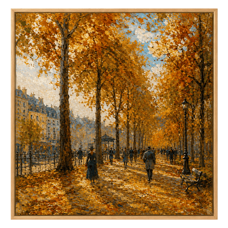Autumn Park Promenade
