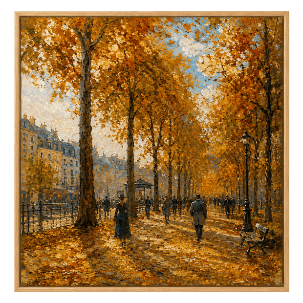 Autumn Park Promenade
