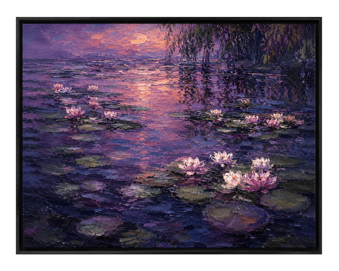 Water Lilies, Evening Reflection
