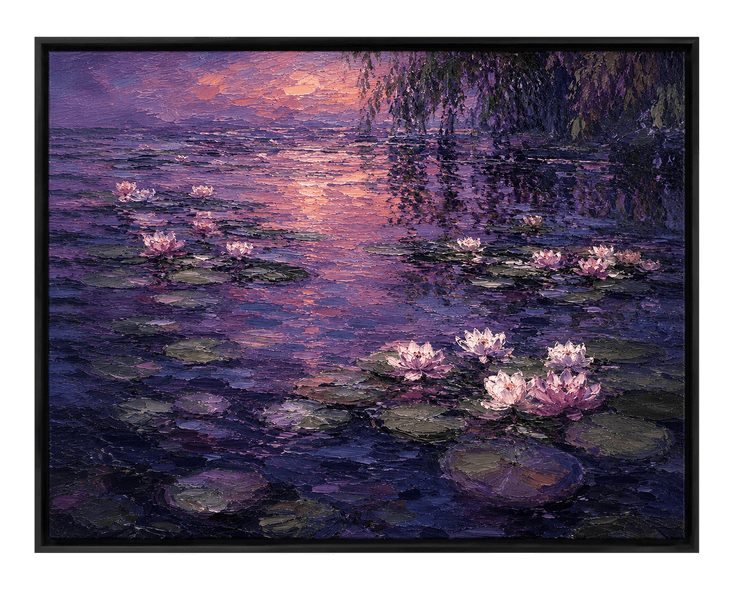 Water Lilies, Evening Reflection
