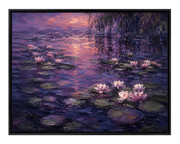 Water Lilies, Evening Reflection