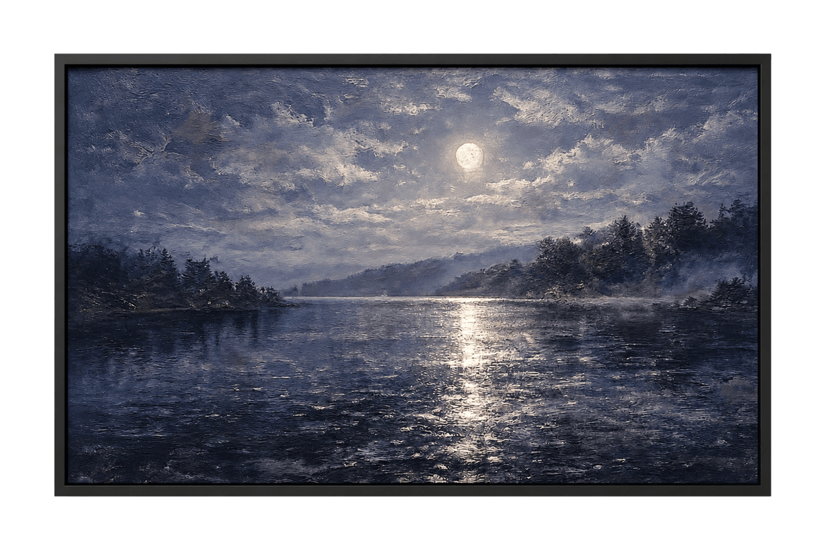 Moonlight on the Lake