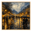 Rainy Paris Boulevard