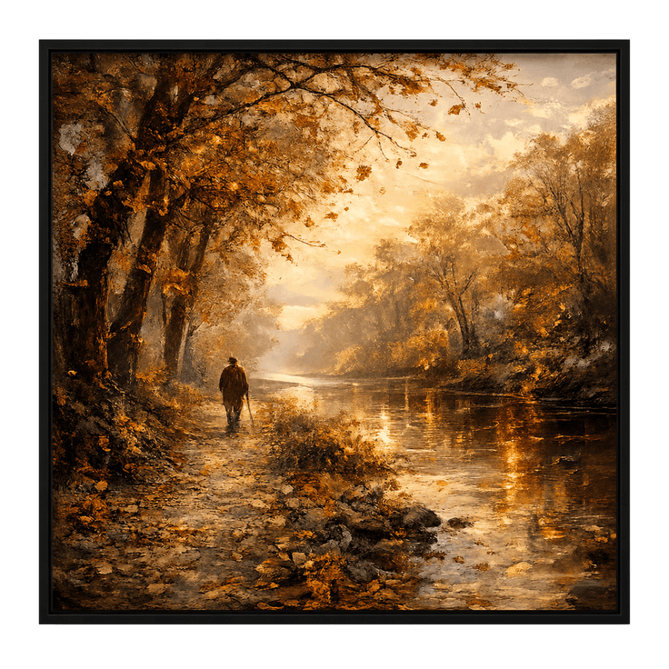 Autumn Walk by the River