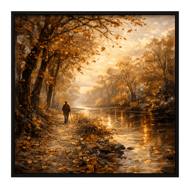 Autumn Walk by the River
