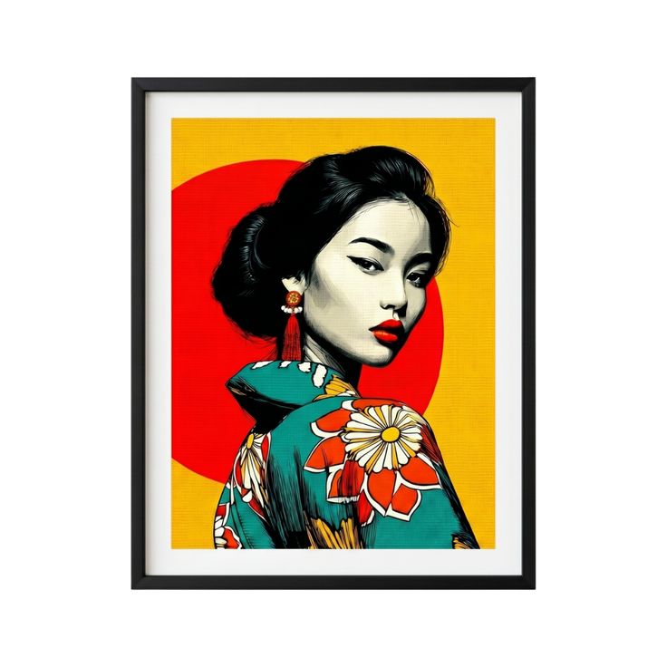 Crimson Sun Geisha