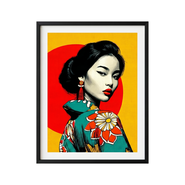 Crimson Sun Geisha
