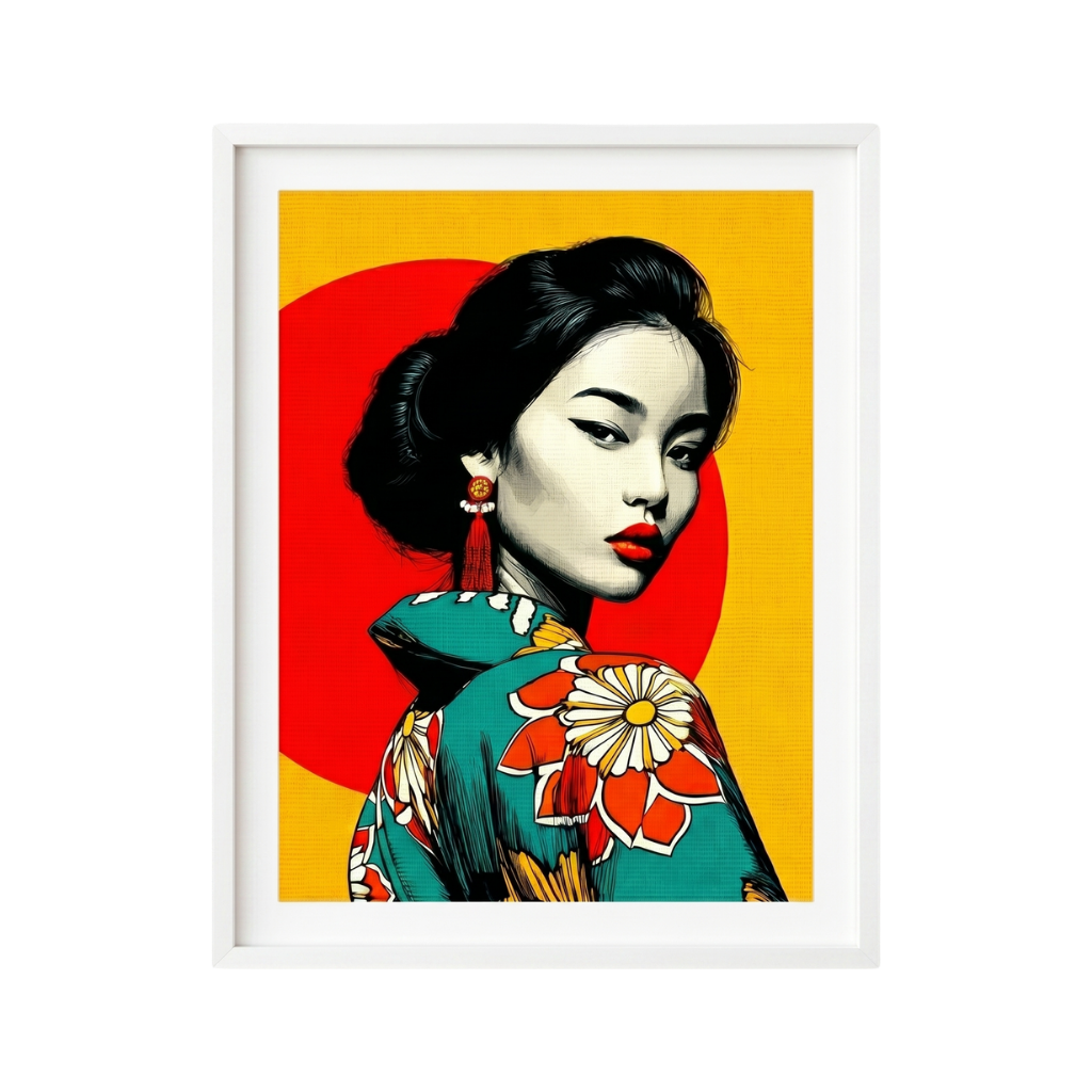 Crimson Sun Geisha