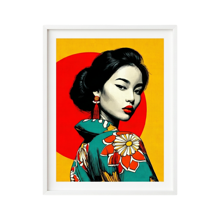 Crimson Sun Geisha