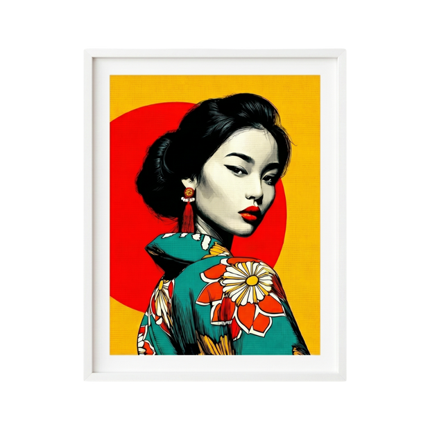 Crimson Sun Geisha
