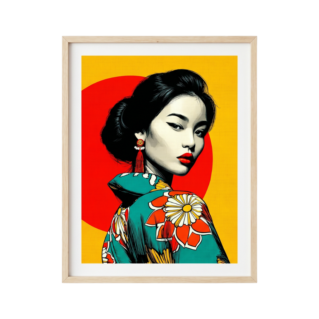 Crimson Sun Geisha