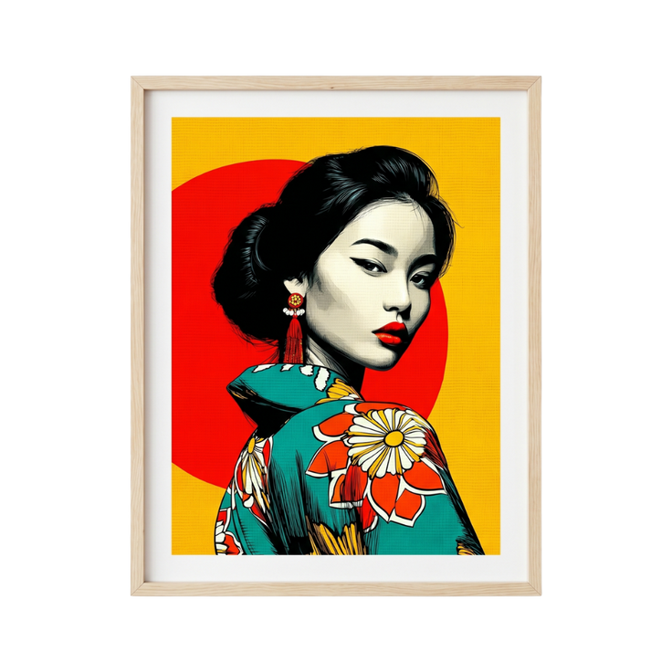 Crimson Sun Geisha