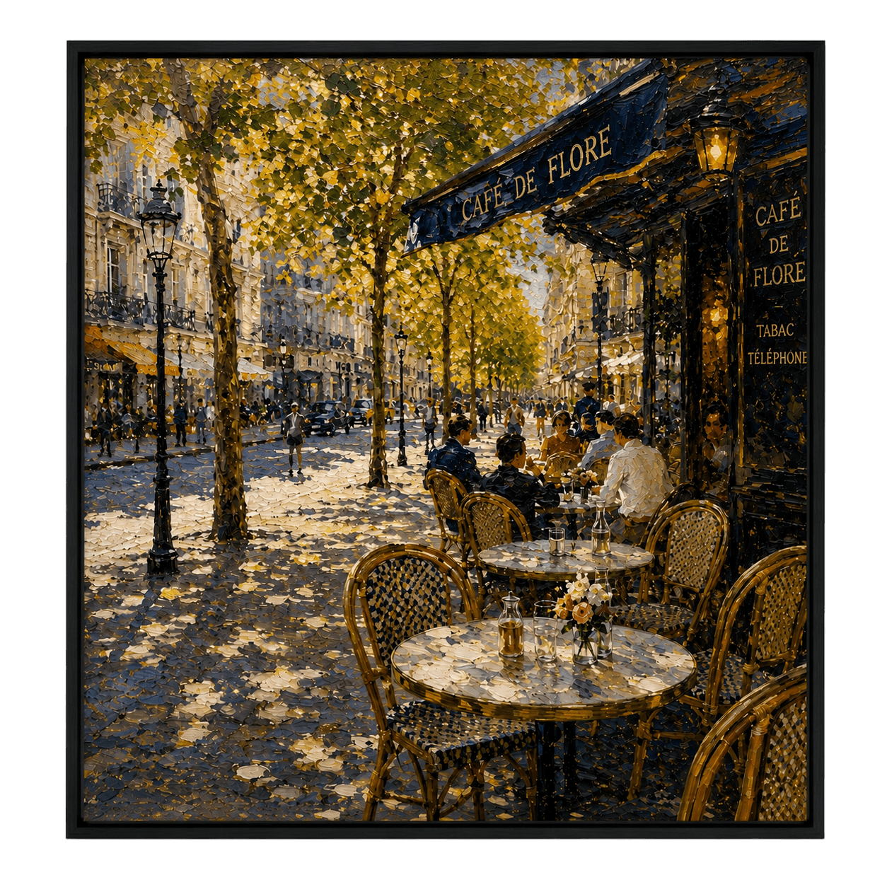 Café Terrace, Late Afternoon