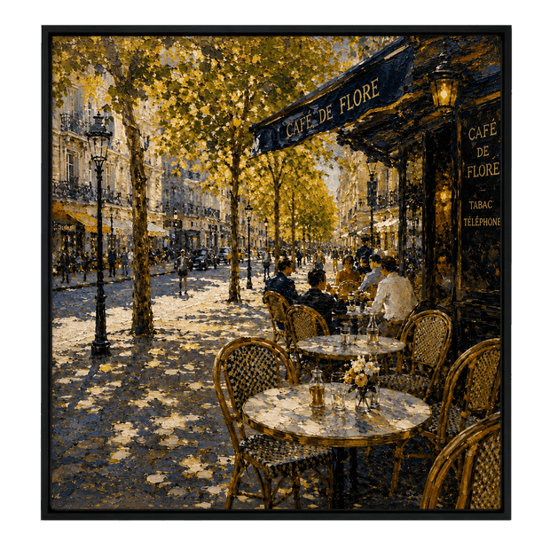 Café Terrace, Late Afternoon