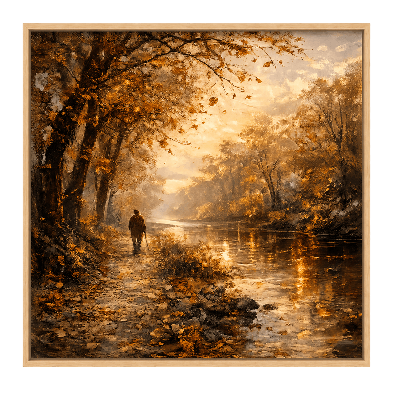Autumn Walk by the River