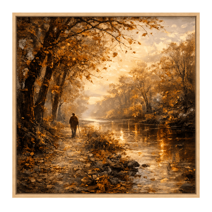 Autumn Walk by the River
