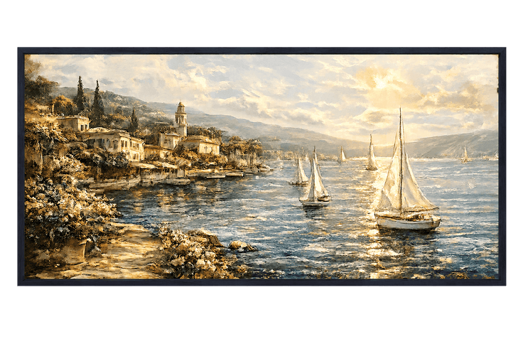 Sailboats at the Riviera