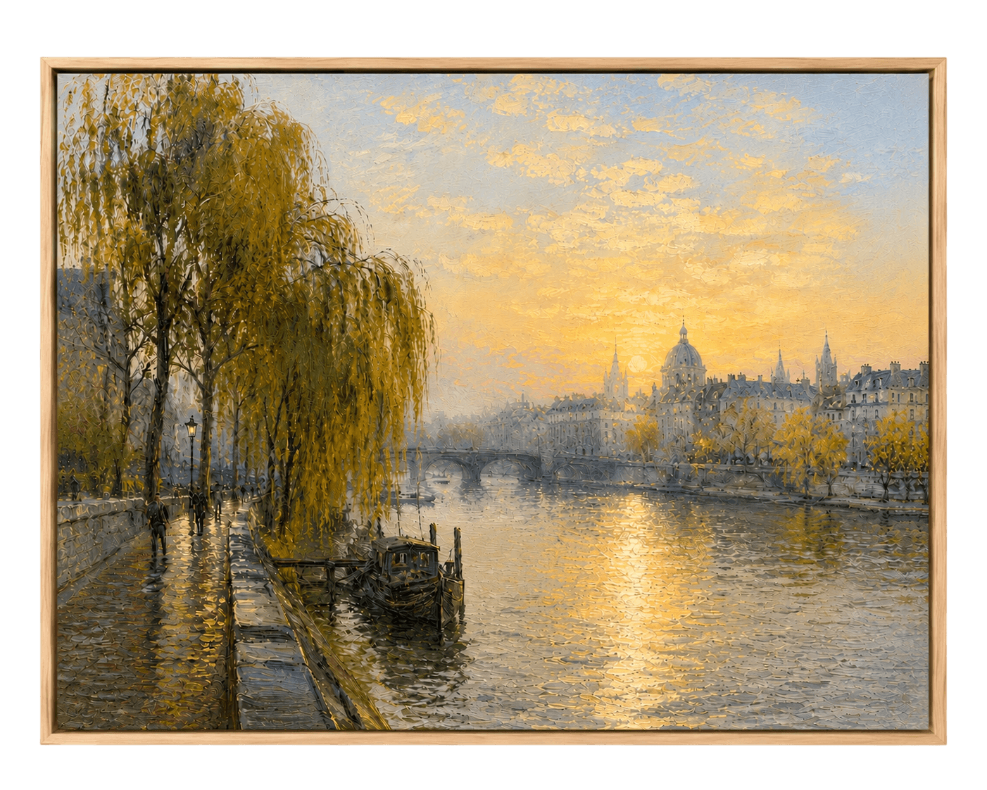 Morning Light on the Seine