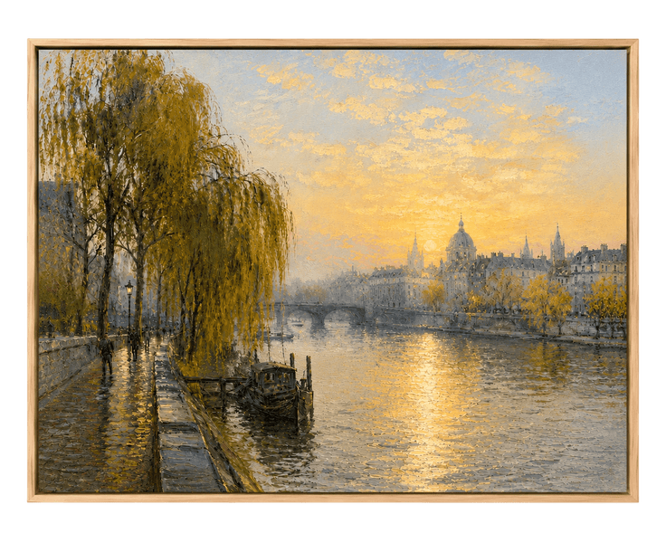 Morning Light on the Seine