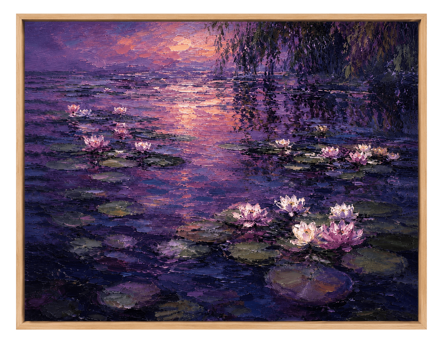 Water Lilies, Evening Reflection