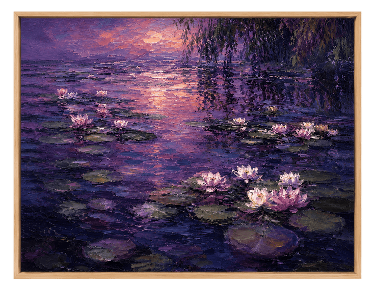 Water Lilies, Evening Reflection