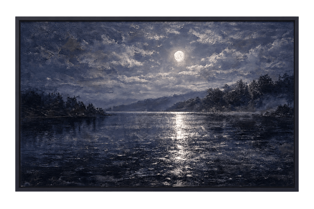 Moonlight on the Lake