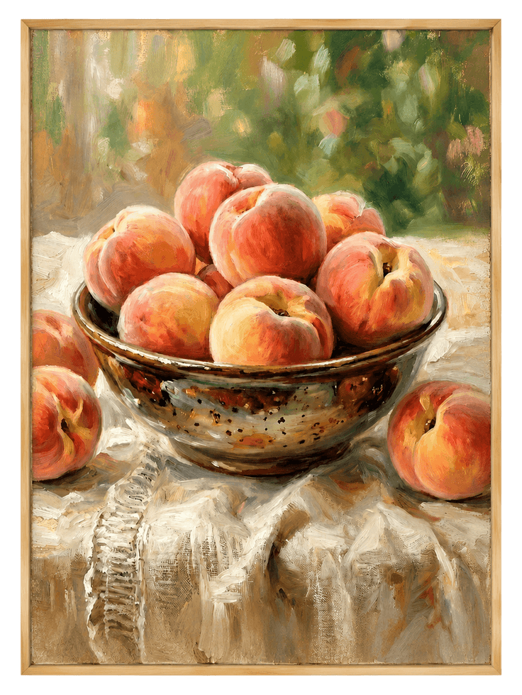 Summer Peach Harvest