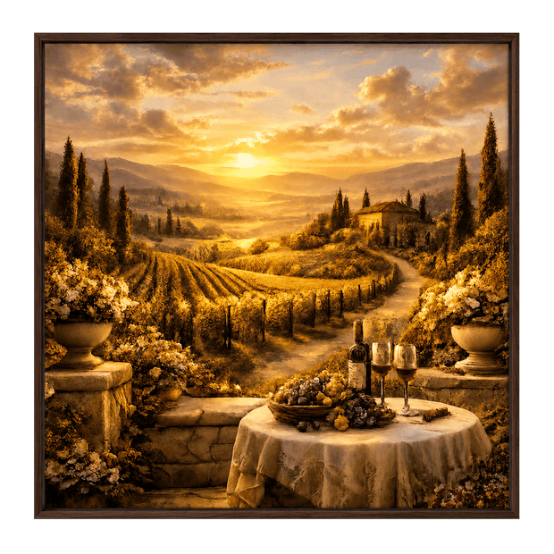 Golden Hour Vineyard