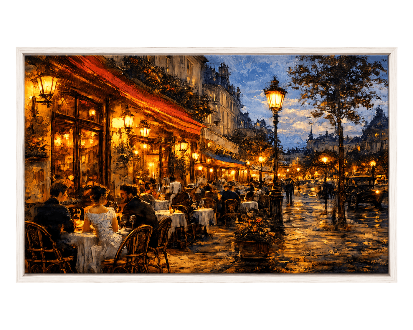 Café Terrace at Twilight