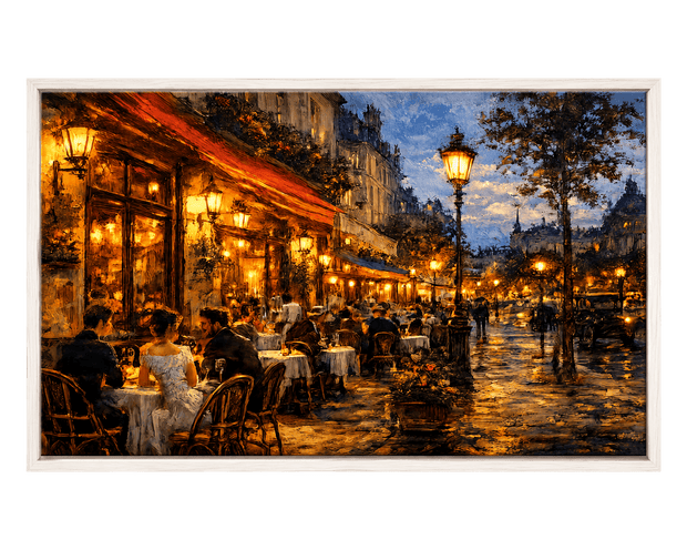 Café Terrace at Twilight
