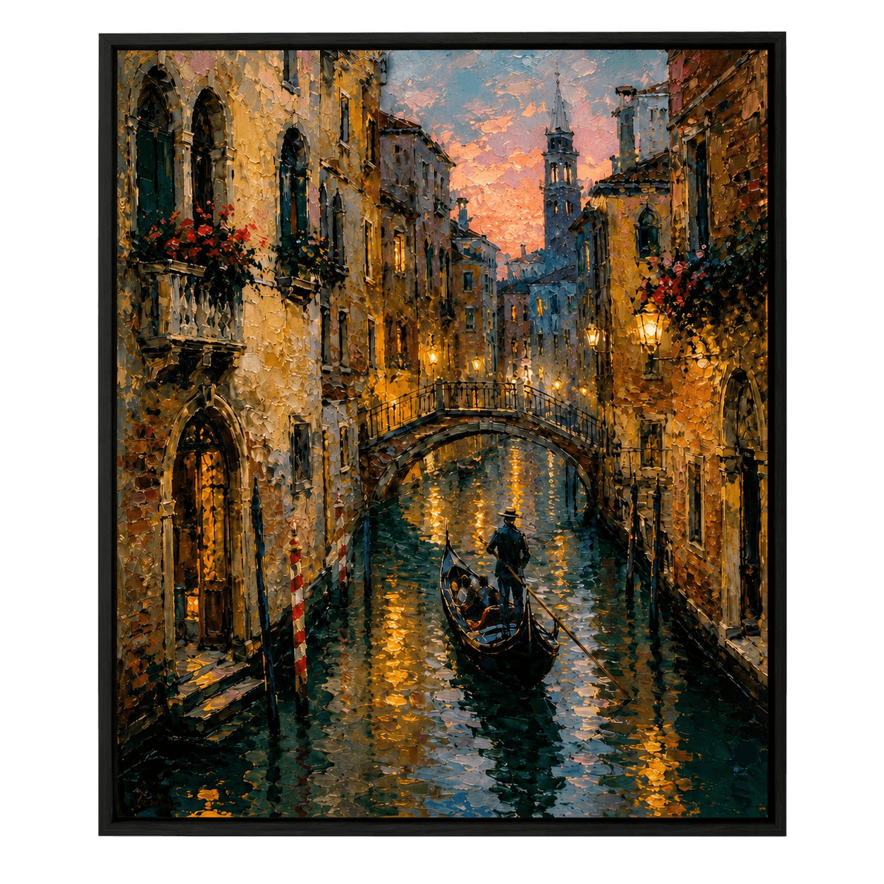 Venice Canal at Twilight