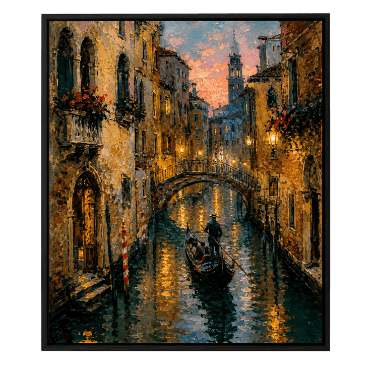 Venice Canal at Twilight
