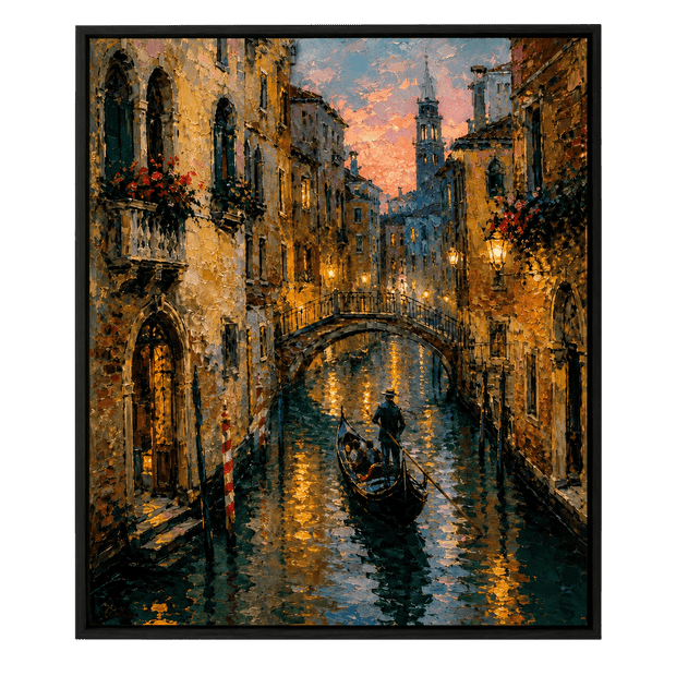 Venice Canal at Twilight