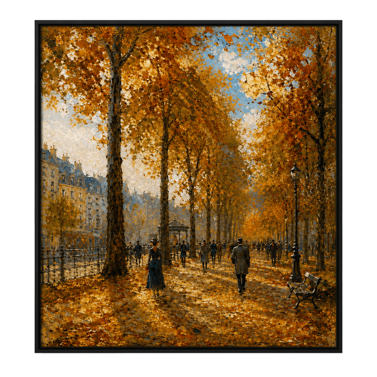 Autumn Park Promenade