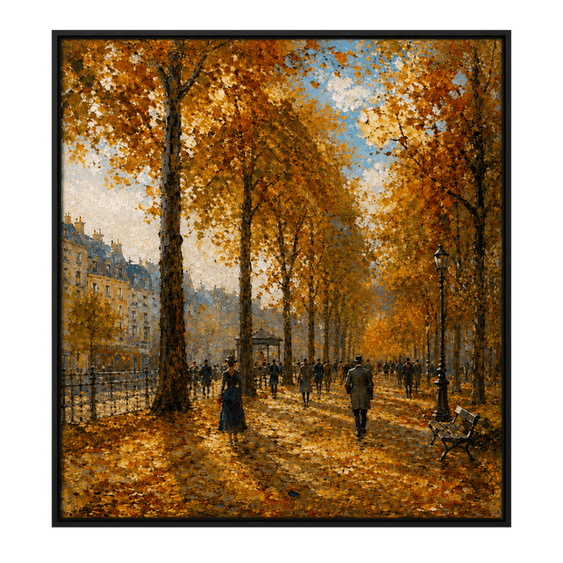 Autumn Park Promenade