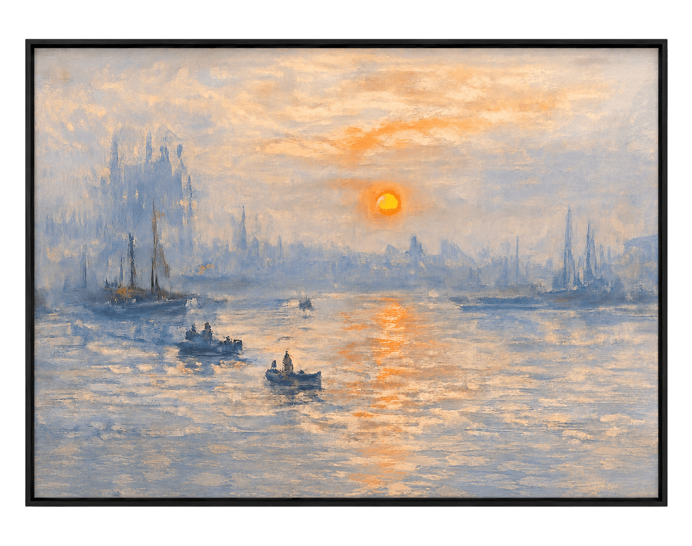 Sunrise Over the Harbor