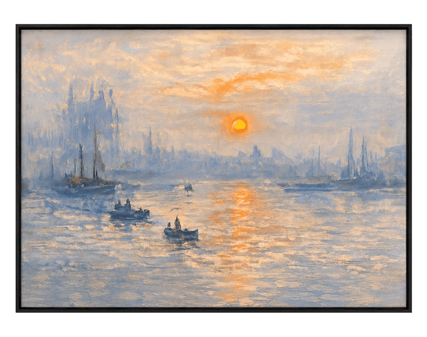 Sunrise Over the Harbor