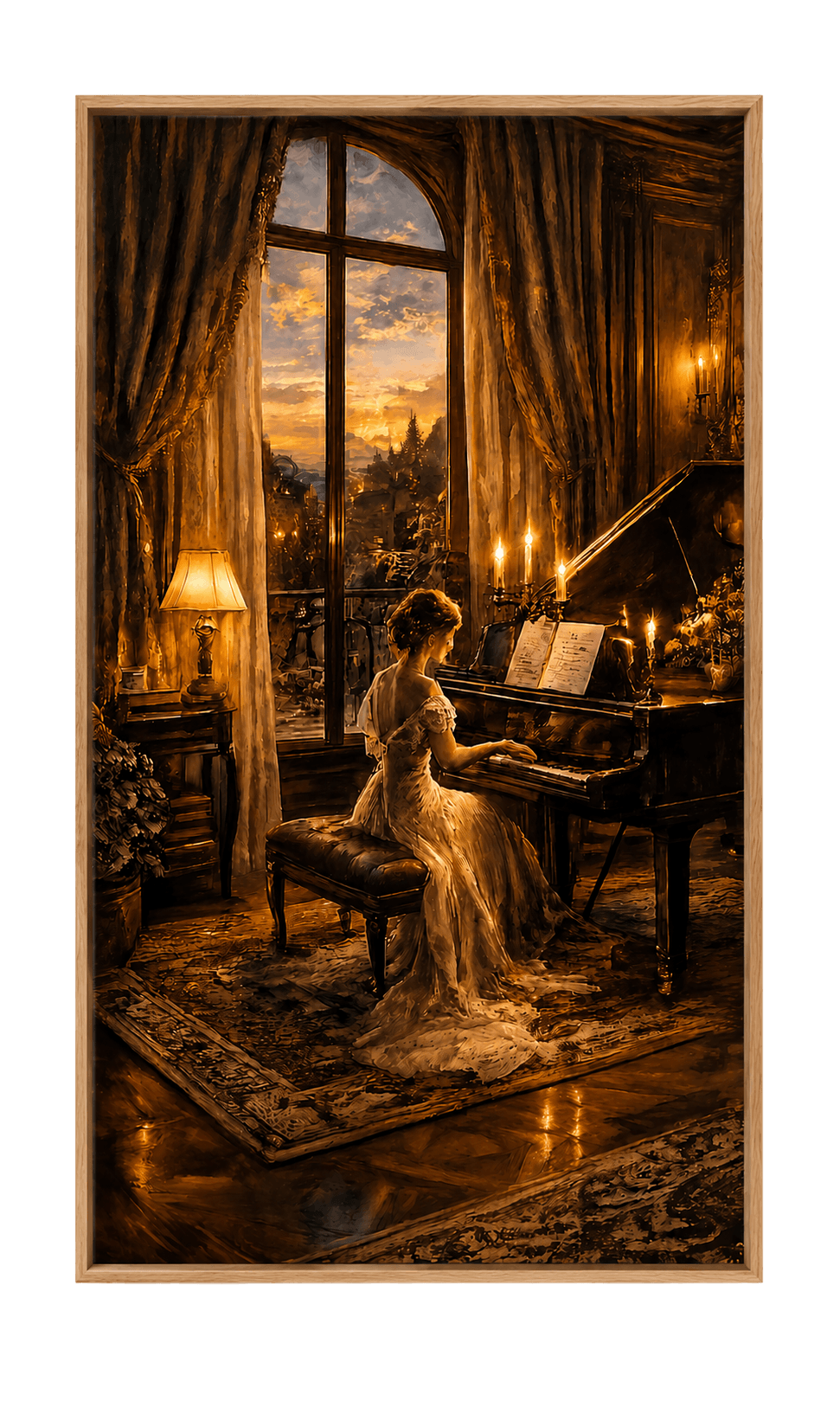 Pianist at Dusk