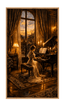 Pianist at Dusk