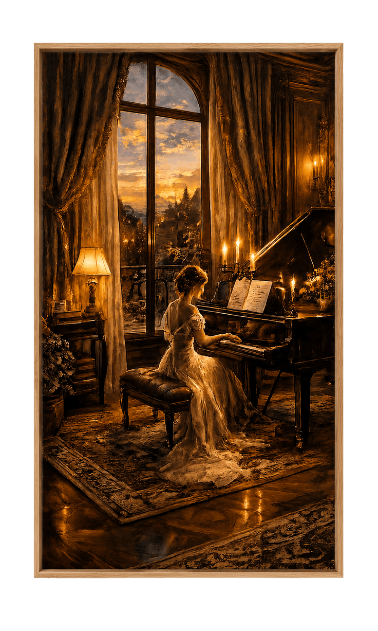 Pianist at Dusk