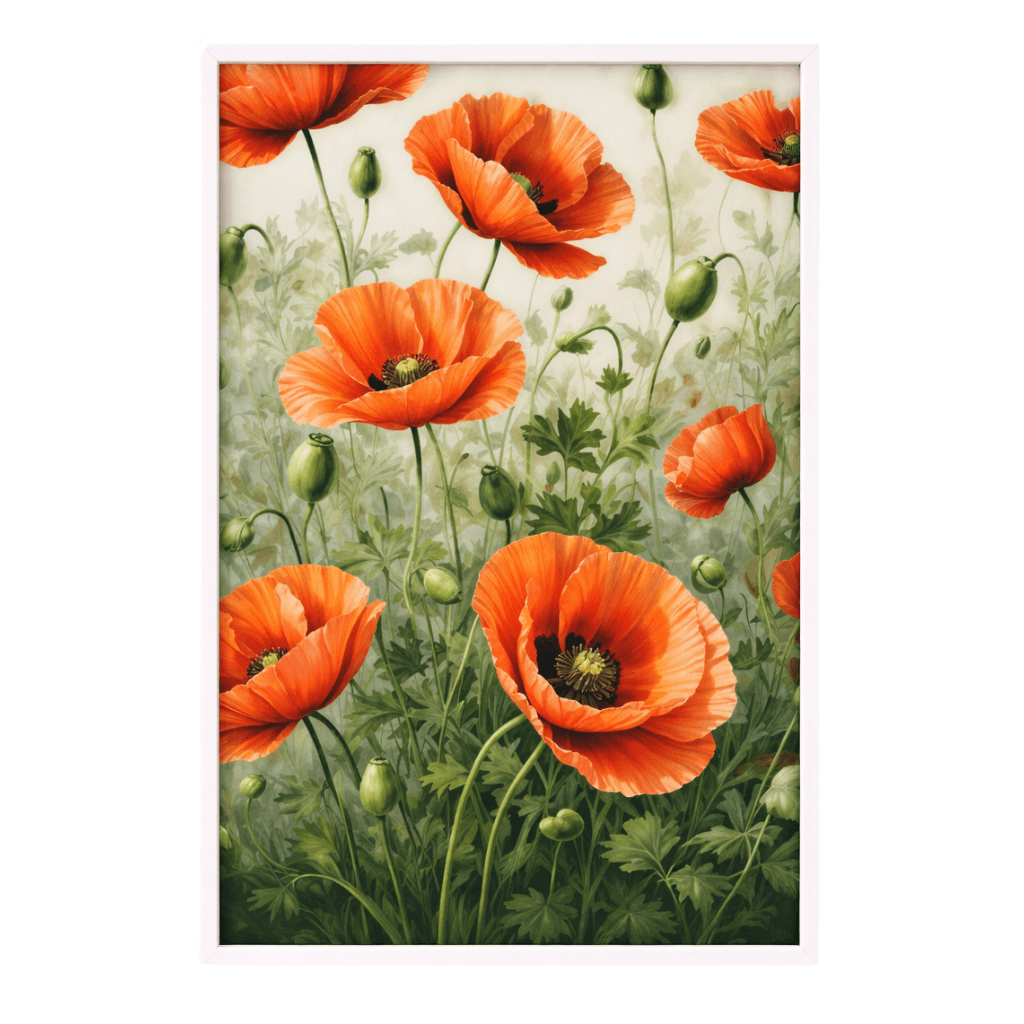 Scarlet Poppy Garden