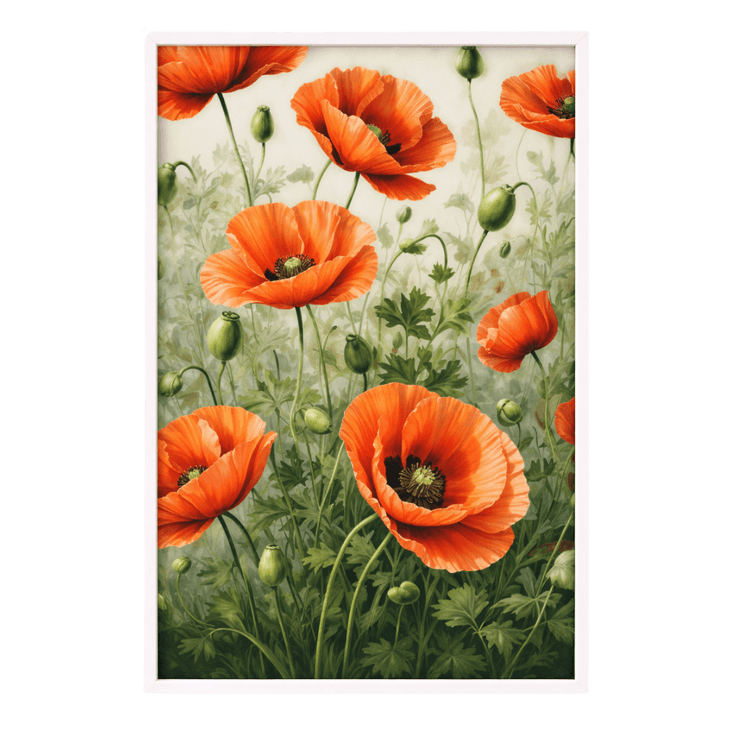 Scarlet Poppy Garden